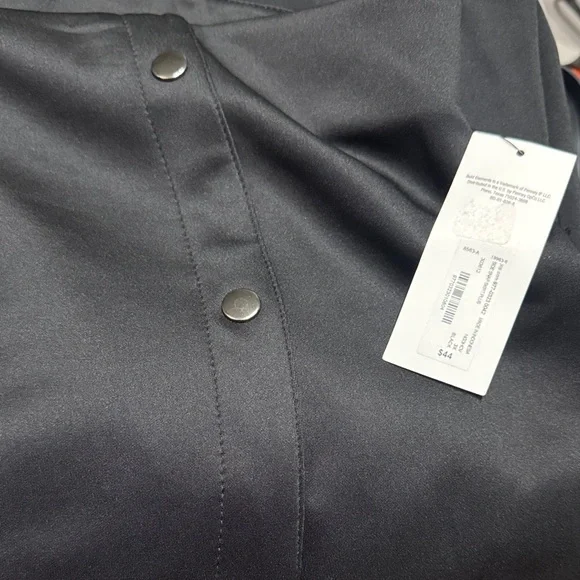 Black Skirt with Button Accents - Picture 3 of 3